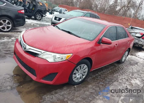 2012 Toyota Camry Le из США, поврежденный, VIN 4T1BF1FK2CU578020